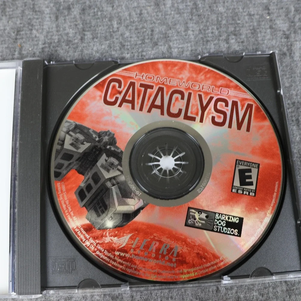 Homeworld Cataclysm PC Game Sierra Studios Strategy E Everyone Jewel Case